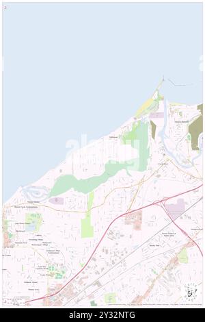 Mentor Headlands, Lake County, US, United States, Ohio, N 41 44' 23'', S 81 18' 42'', map, Cartascapes Map published in 2024. Explore Cartascapes, a map revealing Earth's diverse landscapes, cultures, and ecosystems. Journey through time and space, discovering the interconnectedness of our planet's past, present, and future. Stock Photo