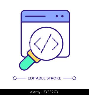 SCA RGB color icon Stock Vector