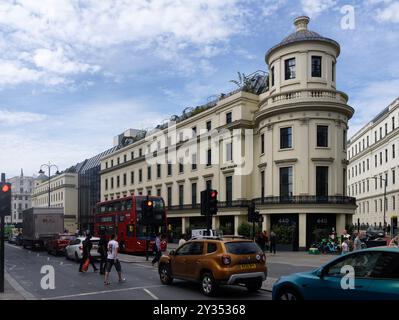 440 The Strand, London, headquarters of the British institution Coutts Bank. Stock Photo