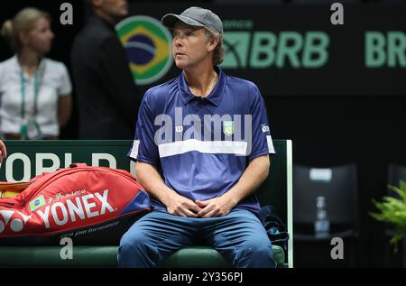 Davis Cup Captain of Brazil Jaime Oncins during day 1 of the Davis Cup