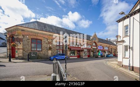 Bideford Pannier Market in Bideford, Devon, UK on 3 September 2024 Stock Photo