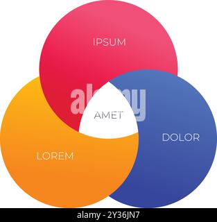 Modern infographic template is representing concept of connection Stock Vector