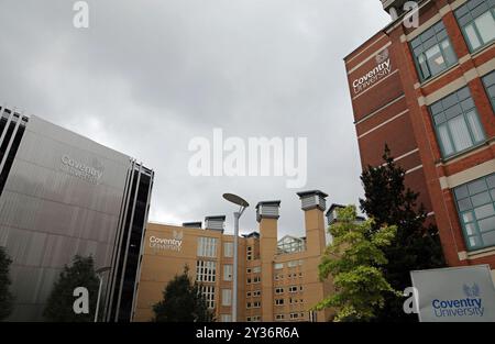 Campus buildings at Coventry University Stock Photo