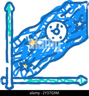 flow state time management color icon vector. flow state time ...