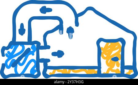 return air ventilation icon doodle illustration Stock Vector Image ...