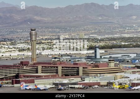 Las Vegas Harry Reid Airport Stock Photo