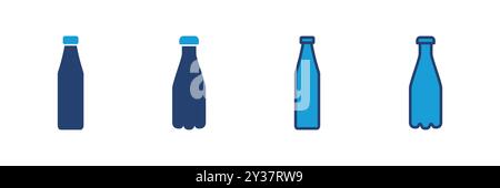 Bottle icon vector. bottle vector icon Stock Vector