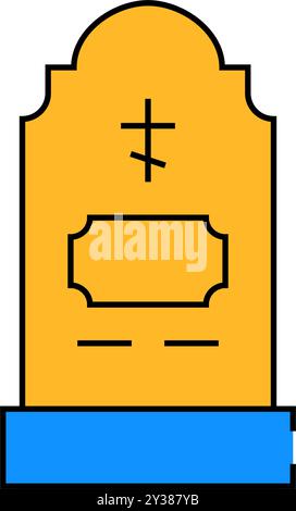 pectoral cross icon color illustration Stock Vector Image & Art - Alamy