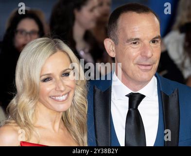 11 Sep 2024, London, England, UK - Martin Lewis and Lara Lewington attending National Televisions Awards 2024, The O2 Arena Stock Photo