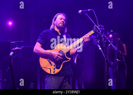 UK. 12th Sep, 2024. LONDON, ENGLAND - SEPTEMBER 12: Josh Teskey of 'The Teskey Brothers' performing at Eventim Apollo on September 11, 2024 in London, England.CAP/MAR © MAR/Capital Pictures Credit: Capital Pictures/Alamy Live News Stock Photo