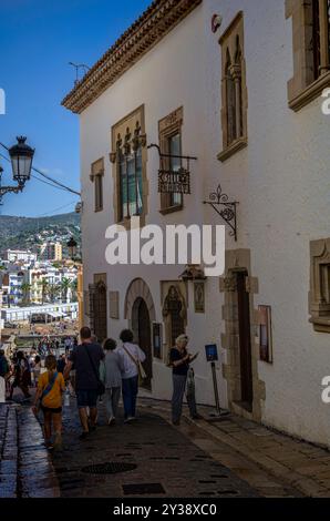 Cau Ferrat, Sitges, Barcelona, Catalonia, Spain. October 2023 Stock Photo