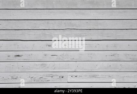 white painted timber building wall Stock Photo