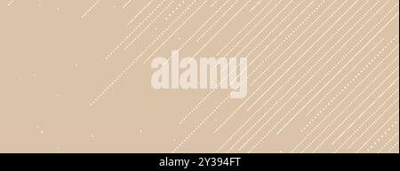 Equalizer lines. Vector repeat dotted lines doodle trendy. Modern design element on banner Stock Vector