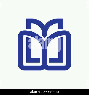 Educational business and Organization logo design idea Stock Vector