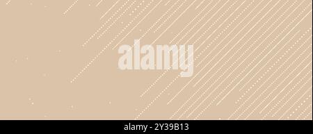 Equalizer lines. Vector repeat dotted lines doodle trendy. Modern design element on banner Stock Vector