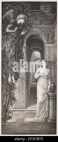 The Annunciation, c1876, (1900). Stock Photo