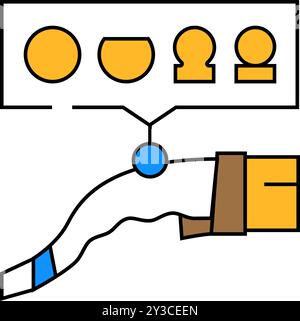plug compatibility electric color icon vector. plug compatibility ...