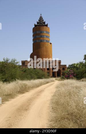 Observation tower in Bagan, Myanmar, Asia Stock Photo