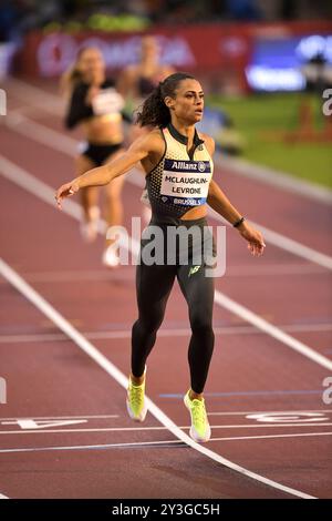 Sydney McLaughlin-Levrone competing in the 400m women’s invitational at