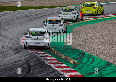 10 POLDERMAN Mauro (nld), AST Competition, Clio Cup V, action during the 7th round of the Clio Cup Series 2024, from September 12 to 15, 2024 on the Circuit de Barcelona-Catalunya, in Montmeló, Spain - Photo Marc de Mattia/DPPI Credit: DPPI Media/Alamy Live News Stock Photo