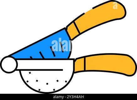 juicer bartender color icon vector illustration Stock Vector Image ...