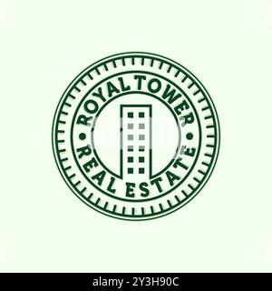 Premium Real Estate Modern Logo Illustration Design. Exclusive and Minimalist House Logo Template Design. Creative House Logo Inspiration Design. Stock Vector