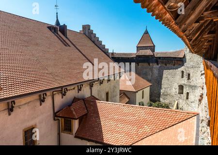 Château de Grandson in the Canton of Vaud, Switzerland Stock Photo