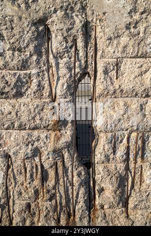 Topography of Terror Berlin Wall Remains and Museum Berlin Germany Stock Photo