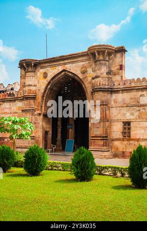 Ahmedshah Masjid or Sultan Ahmed Shah Mosque in the city of Ahmedabad, Gujarat state of India Stock Photo