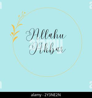 Calligraphy art, Wall mounted art, English calligraphy wallpaper Stock Vector