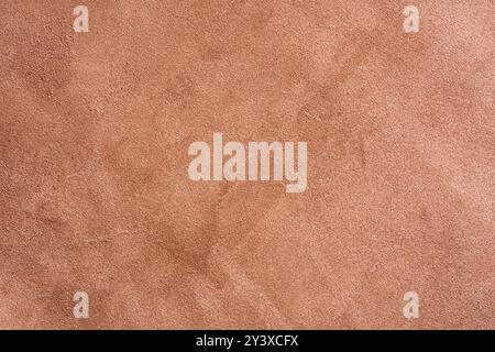 Texture of backside of brown toned leather Stock Photo