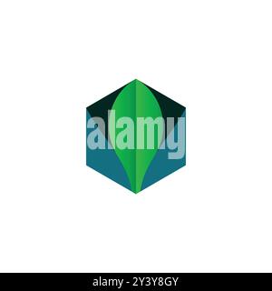 ECO environment heath Business Logo Stock Vector
