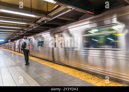 14th Street Subway Station, New York City Stock Photo