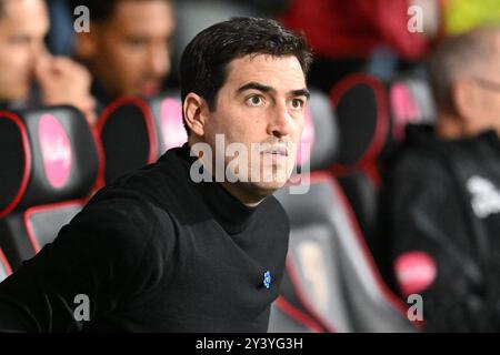 AFC Bournemouth manager Andoni Iraola during the Premier League match between Bournemouth and Chelsea at the Vitality Stadium, Bournemouth, England on 14 September 2024. Photo Graham Hunt/ProSportsImages / DPPI Stock Photo