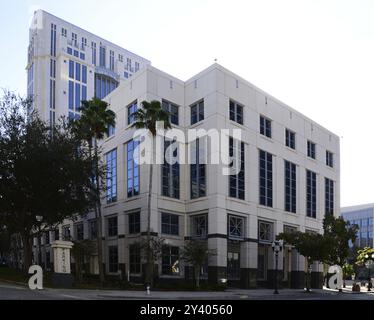 Orange County Court House in downtown Orlando, Florida, USA. Orange County District Court in downtown Orlando, Florida, USA, North America Stock Photo