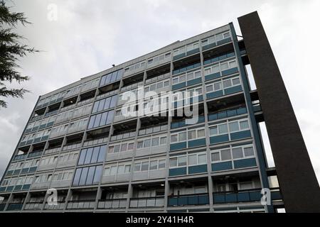 1960s Spon Gate House high density housing in Coventry Stock Photo