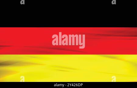 Germany Flag and Editable Vector, Germany Country Flag Stock Vector