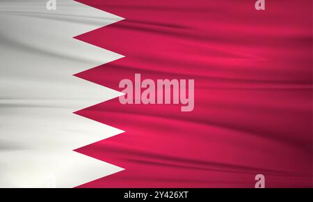 Qatar Flag and Editable Vector, Qatar Country Flag Stock Vector