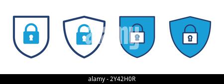 Security icon vector. protection icon. privacy. vpn Stock Vector