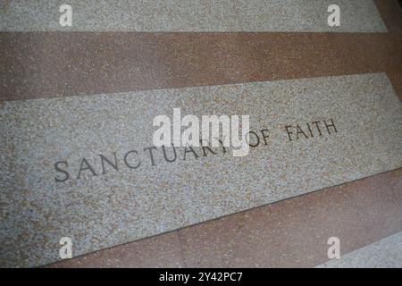 Inglewood, California, USA 14th September 2024 Us Congressman Joe Steele Crail Grave in Mausoleum of the Golden West, Sanctuary of Faith at Inglewood Park Cemetery on September 14, 2024 in Inglewood, California, USA. Photo by Barry King/Alamy Stock Photo Stock Photo