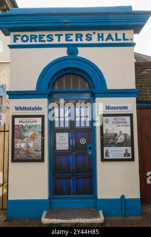 England, Kent, Whitstable, Entrance to Whitstable Museum Stock Photo