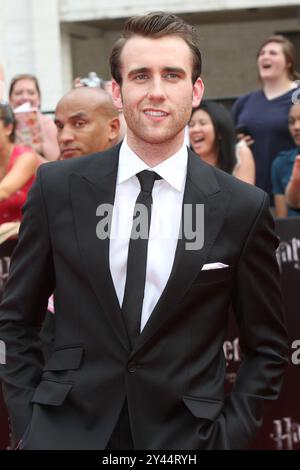 Matthew Lewis at the New York City premiere of Harry Potter And The