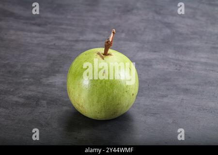 Tropical sweet juicy fruit Sapote Star apple Stock Photo