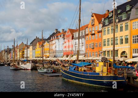 Panoramic view of Copenhagen, Capital of Denmark Stock Photo