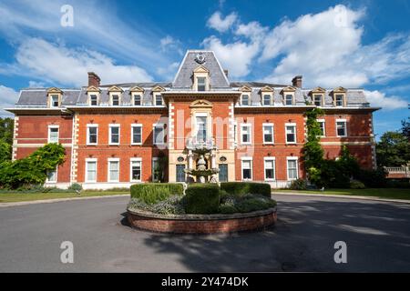 Fetcham Park Surrey, England, UK. View of Fetcham Park House, an 18th-century mansion. Stock Photo