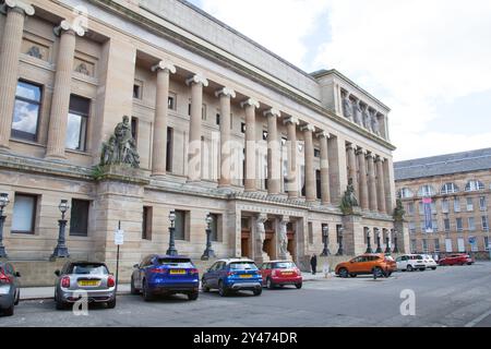 The Mitchell Library in Glasgow, Lanarkshire, Scotland in the UK Stock Photo