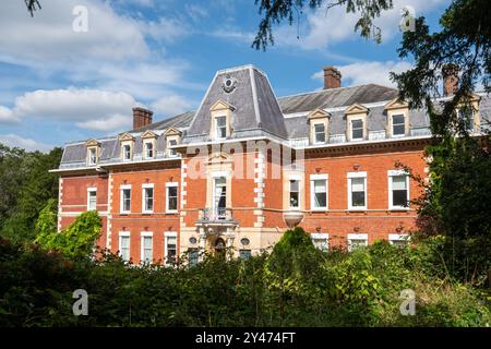 Fetcham Park Surrey, England, UK. View of Fetcham Park House, an 18th-century mansion. Stock Photo