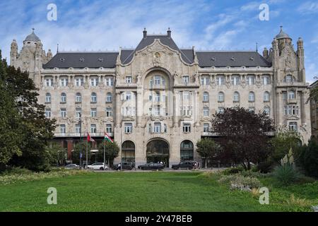 Gresham Palace Hotel, Budapest Stock Photo