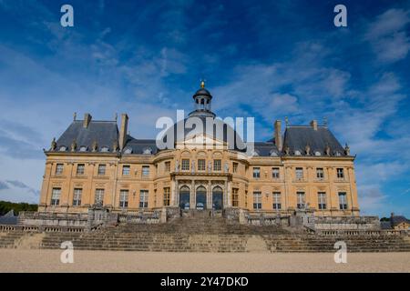 Vaux-Le-Vicomte Chateau in Maincy, France Stock Photo