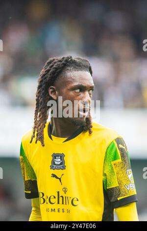 Ibrahim Cissoko looks on in Queens Park Rangers Vs Plymouth Argyle EFL Championship 24/08/24 Stock Photo